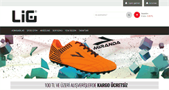 Desktop Screenshot of lig.com.tr