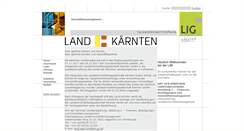 Desktop Screenshot of lig.at